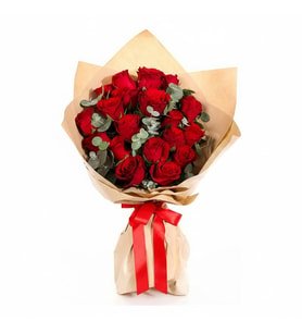 Love 20 Kırmızı Gül Buketi