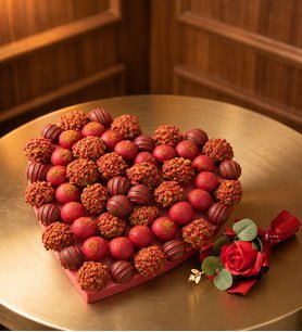 Lotus Biscoff Kakaolu Kekler ve Yapay Gül