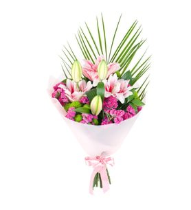 Buket Kağıdında VIP Lilyum Buketi